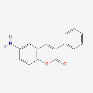 6-amino-3-phenyl-2H-chromen-2-one