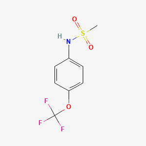 N-[4-(trifluoromethoxy)phenyl]methanesulfonamide