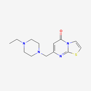 7-[(4-ETHYLPIPERAZINO)METHYL]-5H-[1,3]THIAZOLO[3,2-A]PYRIMIDIN-5-ONE