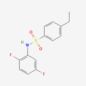 N-(2,5-difluorophenyl)-4-ethylbenzenesulfonamide