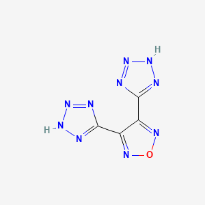 5-[4-(2H-1,2,3,4-TETRAZOL-5-YL)-1,2,5-OXADIAZOL-3-YL]-2H-1,2,3,4-TETRAZOLE