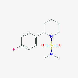 2-(4-fluorophenyl)-N,N-dimethyl-1-piperidinesulfonamide