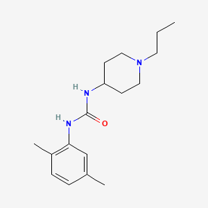 1-(2,5-Dimethylphenyl)-3-(1-propylpiperidin-4-yl)urea