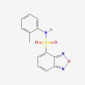 N-(2-methylphenyl)-2,1,3-benzoxadiazole-4-sulfonamide