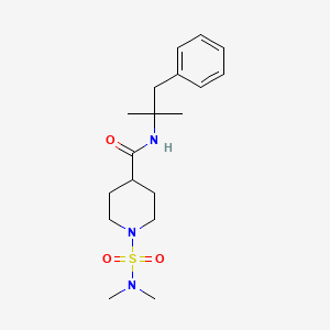 1-[(dimethylamino)sulfonyl]-N-(1,1-dimethyl-2-phenylethyl)-4-piperidinecarboxamide