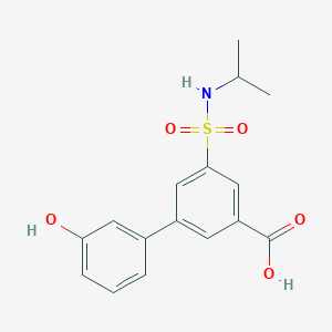 3'-hydroxy-5-[(isopropylamino)sulfonyl]biphenyl-3-carboxylic acid