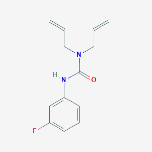 N,N-diallyl-N'-(3-fluorophenyl)urea