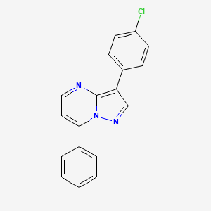 3-(4-chlorophenyl)-7-phenylpyrazolo[1,5-a]pyrimidine