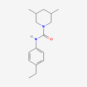 N-(4-ethylphenyl)-3,5-dimethylpiperidine-1-carboxamide