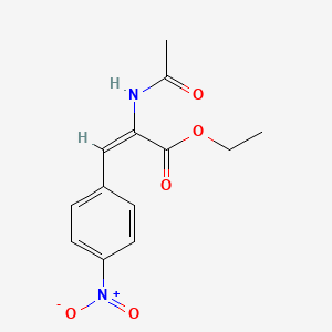 ethyl (E)-2-acetamido-3-(4-nitrophenyl)prop-2-enoate