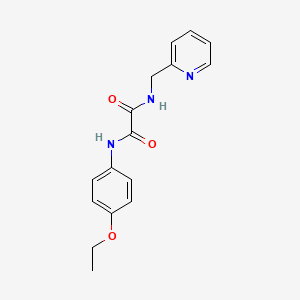 N-(4-ethoxyphenyl)-N'-(2-pyridinylmethyl)ethanediamide