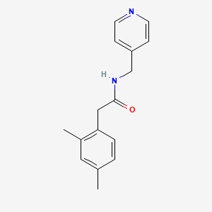 2-(2,4-dimethylphenyl)-N-(4-pyridinylmethyl)acetamide