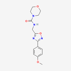 N~4~-{[3-(4-METHOXYPHENYL)-1,2,4-OXADIAZOL-5-YL]METHYL}-4-MORPHOLINECARBOXAMIDE