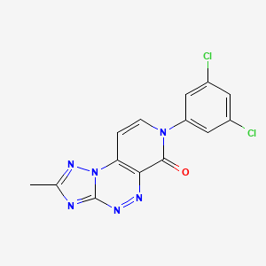 7-(3,5-dichlorophenyl)-2-methylpyrido[4,3-e][1,2,4]triazolo[5,1-c][1,2,4]triazin-6(7H)-one