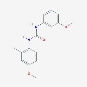 1-(4-Methoxy-2-methylphenyl)-3-(3-methoxyphenyl)urea