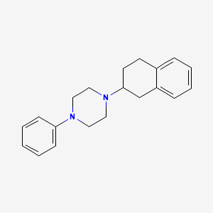 1-Phenyl-4-(1,2,3,4-tetrahydronaphthalen-2-yl)piperazine