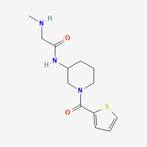 2-(methylamino)-N-[1-(2-thienylcarbonyl)piperidin-3-yl]acetamide