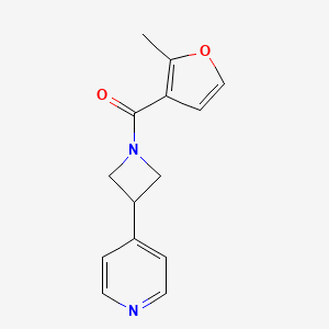 4-[1-(2-methyl-3-furoyl)-3-azetidinyl]pyridine