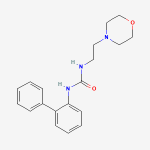 1-(2-Morpholin-4-ylethyl)-3-(2-phenylphenyl)urea