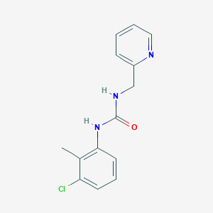 N-(3-CHLORO-2-METHYLPHENYL)-N'-(2-PYRIDYLMETHYL)UREA