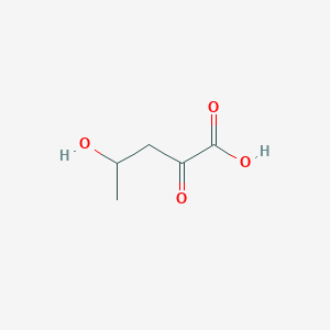molecular formula C5H8O4 B052789 4-羟基-2-氧戊酸 CAS No. 3318-73-8