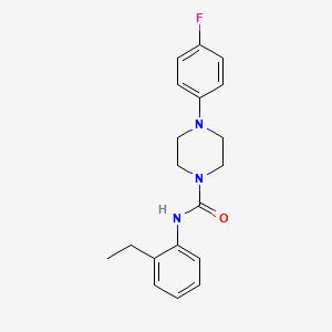 N-(2-ethylphenyl)-4-(4-fluorophenyl)piperazine-1-carboxamide