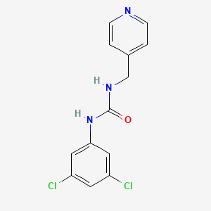 1-(3,5-Dichlorophenyl)-3-(pyridin-4-ylmethyl)urea