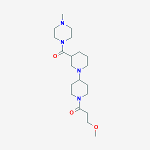 1'-(3-methoxypropanoyl)-3-[(4-methylpiperazin-1-yl)carbonyl]-1,4'-bipiperidine