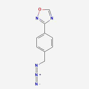 3-[4-(azidomethyl)phenyl]-1,2,4-oxadiazole