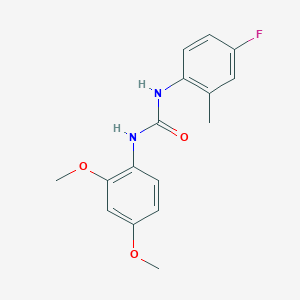 1-(2,4-Dimethoxyphenyl)-3-(4-fluoro-2-methylphenyl)urea