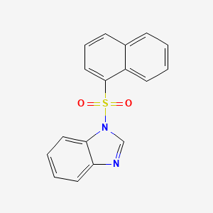 1-(Naphthalen-1-ylsulfonyl)-1H-benzo[d]imidazole