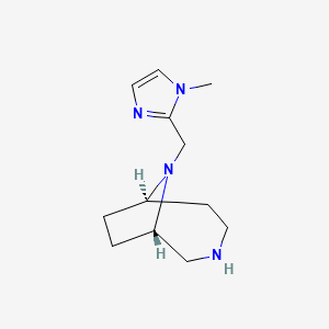 (1S,6R)-9-[(1-methylimidazol-2-yl)methyl]-3,9-diazabicyclo[4.2.1]nonane