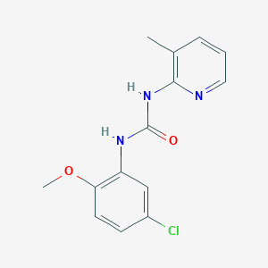 1-(5-Chloro-2-methoxyphenyl)-3-(3-methylpyridin-2-yl)urea