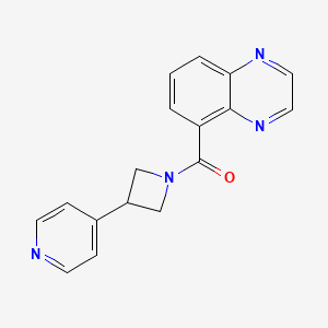 5-{[3-(4-pyridinyl)-1-azetidinyl]carbonyl}quinoxaline