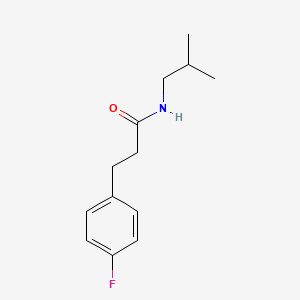 3-(4-fluorophenyl)-N-isobutylpropanamide