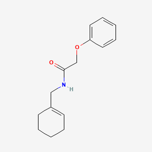 N-(1-cyclohexen-1-ylmethyl)-2-phenoxyacetamide