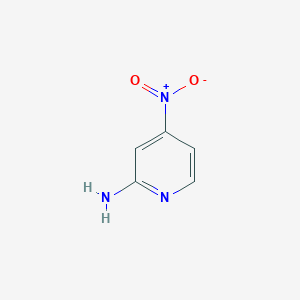 molecular formula C5H5N3O2 B052811 4-硝基吡啶-2-胺 CAS No. 4487-50-7