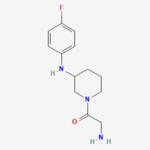 1-(aminoacetyl)-N-(4-fluorophenyl)-3-piperidinamine dihydrochloride