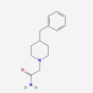 2-(4-Benzylpiperidin-1-yl)acetamide