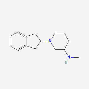 1-(2,3-dihydro-1H-inden-2-yl)-N-methyl-3-piperidinamine