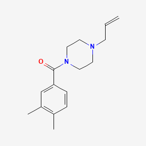 (4-ALLYLPIPERAZINO)(3,4-DIMETHYLPHENYL)METHANONE