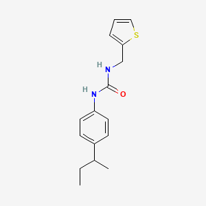 1-[4-(Butan-2-yl)phenyl]-3-(thiophen-2-ylmethyl)urea