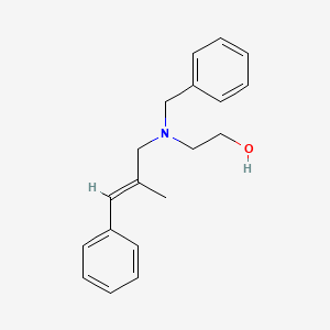 2-[benzyl(2-methyl-3-phenyl-2-propen-1-yl)amino]ethanol