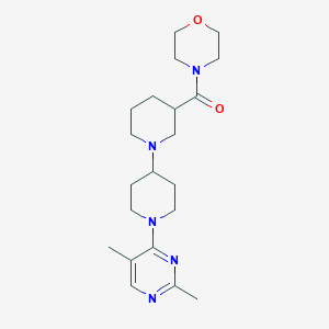 1'-(2,5-dimethylpyrimidin-4-yl)-3-(morpholin-4-ylcarbonyl)-1,4'-bipiperidine