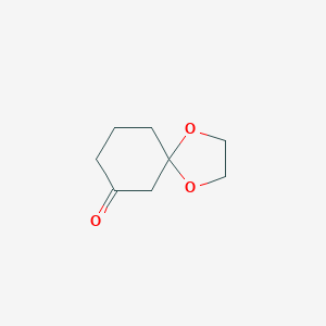 molecular formula C8H12O3 B052825 1,4-二氧杂螺[4.5]癸烷-7-酮 CAS No. 4969-01-1