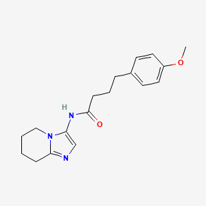 4-(4-methoxyphenyl)-N-(5,6,7,8-tetrahydroimidazo[1,2-a]pyridin-3-yl)butanamide