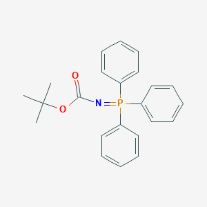 molecular formula C23H24NO2P B052830 N-Boc-亚氨基-(三苯基)膦 CAS No. 68014-21-1