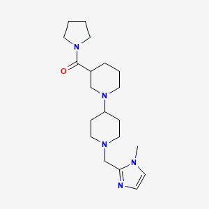 1'-[(1-methyl-1H-imidazol-2-yl)methyl]-3-(pyrrolidin-1-ylcarbonyl)-1,4'-bipiperidine