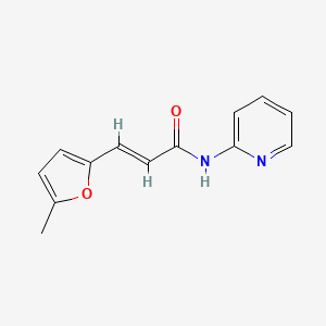 3-(5-methyl-2-furyl)-N-2-pyridinylacrylamide