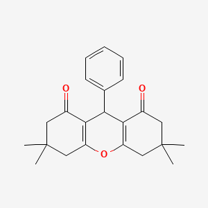 3,3,6,6-tetramethyl-9-phenyl-3,4,5,6,7,9-hexahydro-1H-xanthene-1,8(2H)-dione